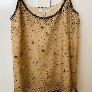 Joie “Garten” sequined tank.